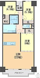 朝日プラザ千里北Ｃ棟 9Ｆ