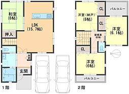 箕面市小野原東　中古戸建