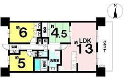 ＢＥＬＩＳＴＡ東淀川大桐リバービューコートＢ棟 3Ｆ