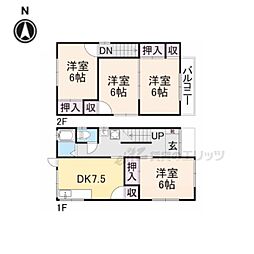 枚方市養父丘2丁目の一戸建て