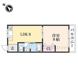 シャンテー香里ヶ丘2 604