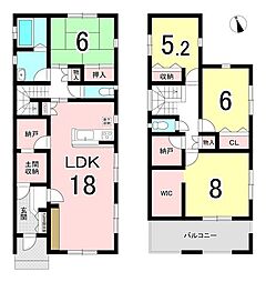 新築戸建 一宮市水附町　5号棟