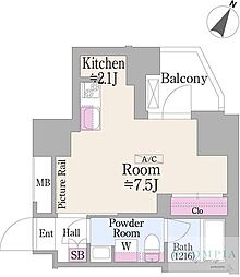 グランハイツ曙橋 1105