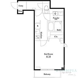 プラージュ早稲田 206