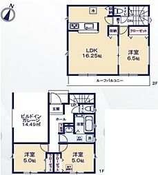 中央区長洲1丁目　新築戸建て 2号棟