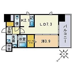 エンクレスト博多駅南ＳＨＡＲＥ 1301