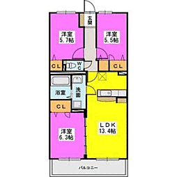 ブランドール日蒔野 207
