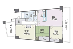 アイランドシティ・インフィニガーデンイースト棟 501