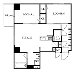 ＭＯＤＥＲＮ　ＰＡＬＡＺＺＯ　箱崎ｇｒａｃｅ 301