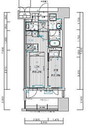 グランフォーレ千早マークスクエア　イーストウイング 902