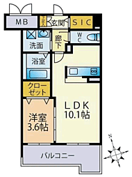 スカイシャトレ箱崎南 805