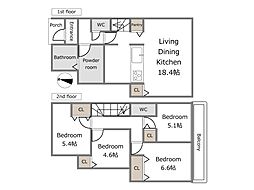 三反田町　建築条件付売地全2棟