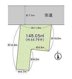 売土地県庁西（和歌山市西河岸町）