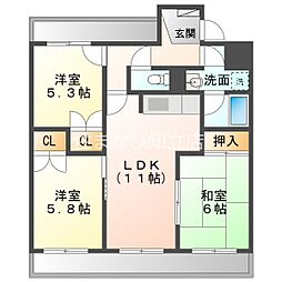 エスペランス池浦B棟 402