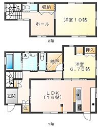 東境町児山戸建借家 1