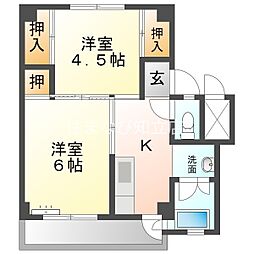 ビレッジハウス野田6号棟 206