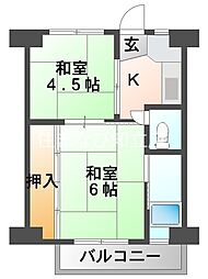 ビレッジハウス桜井1号棟 406