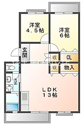 パストラル板倉B 201