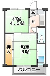ビレッジハウス高取2号棟 405