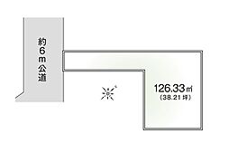 鶴ヶ島市富士見5丁目　土地