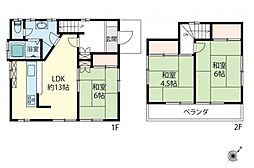 鶴ヶ島市中新田　中古一戸建て