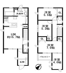 堺市堺区北向陽町　新築戸建