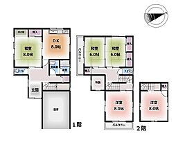 堺市西区浜寺石津西４丁目　中古戸建