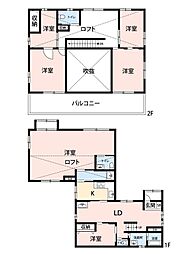 川越市大袋店舗付貸戸建