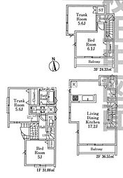 新築戸建　足立区舎人517