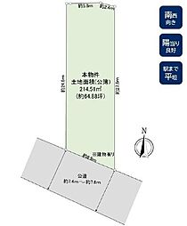 売土地　足立区梅島3丁目