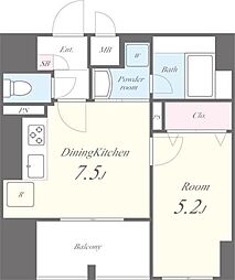 レジデンス　ホクサイ 802