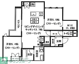(仮)へーベルメゾン元住吉 201