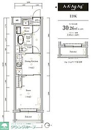 スカイコートソレア新丸子 406