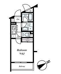 グリフィン武蔵中原スクエアコート 302