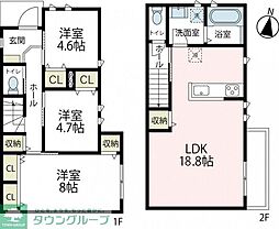 上丸子山王町貸家 1