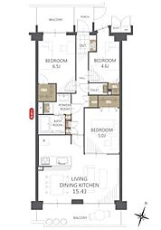 モアステージ新柏弐番館　弐番館