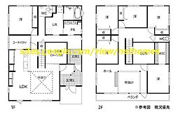 2019年築　6SLDK　敷地102坪　太陽光パネル有