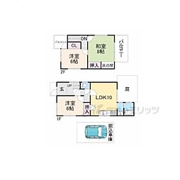 亀岡市東つつじケ丘曙台2丁目の一戸建て