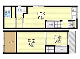 豊中市北条町2丁目の一戸建て