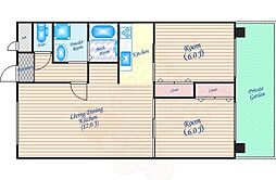 パークハイツアイリス2号館 106