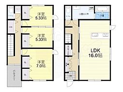 豊中市服部本町２丁目の一戸建て