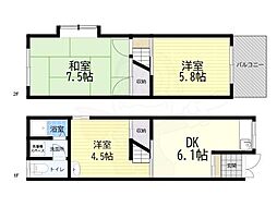 豊中市浜３丁目の一戸建て