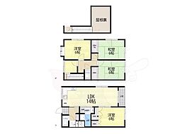 豊中市庄内幸町５丁目の一戸建て