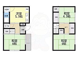 尼崎市東園田町３丁目の一戸建て