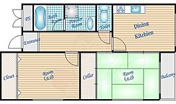 ノースリバー服部 201