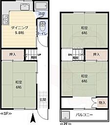 豊中市豊南町西1丁目の一戸建て