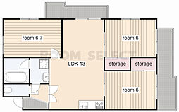 池洞マンション北棟 B101