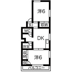 スカイプラザ 4A