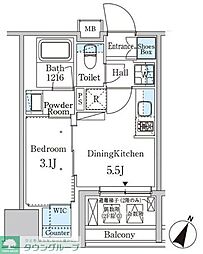 パークアクシス神保町 1406