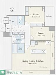 グランスイート麻布台ヒルトップタワー 1103